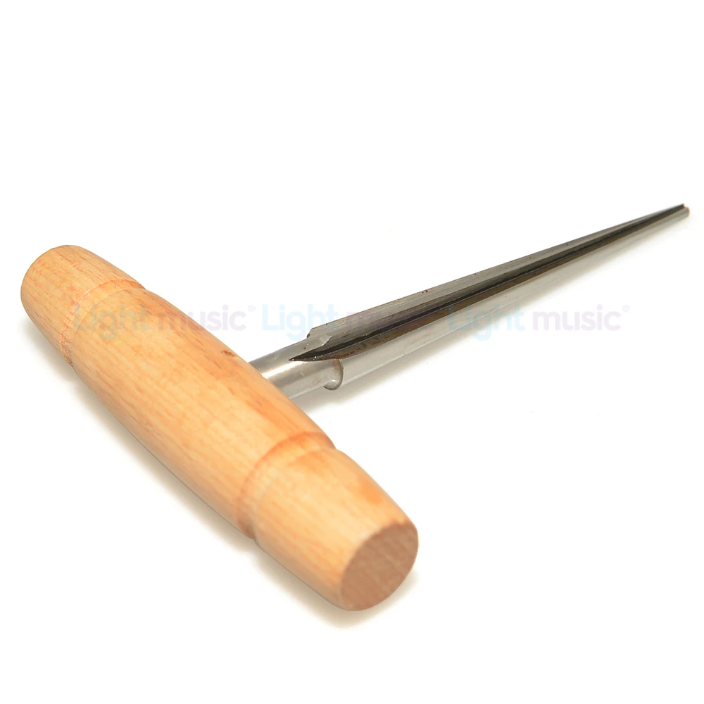 Universal Cello Guitar Violin Peg Hole Reamer 1:26 Taper Wood Handle for 3/4 4/4 Violins Luthier Tool