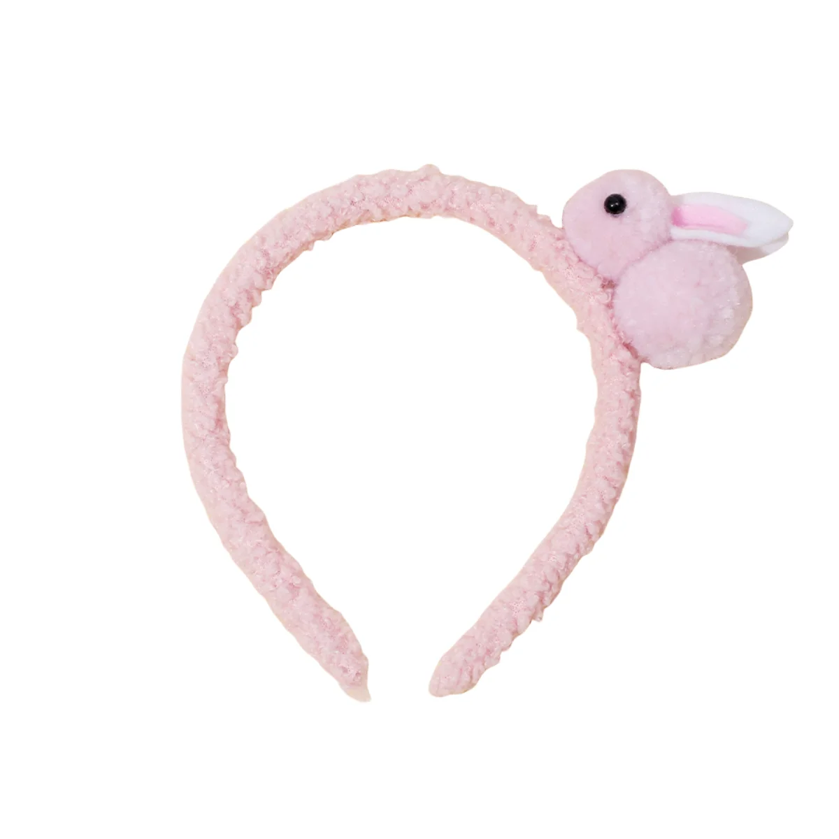 

Rabbit Headbands for Kids Girls Cute Easter Hair Band Soft Teddy Velvet Cartoon Hairbands Headwear Hair Accessories for Women