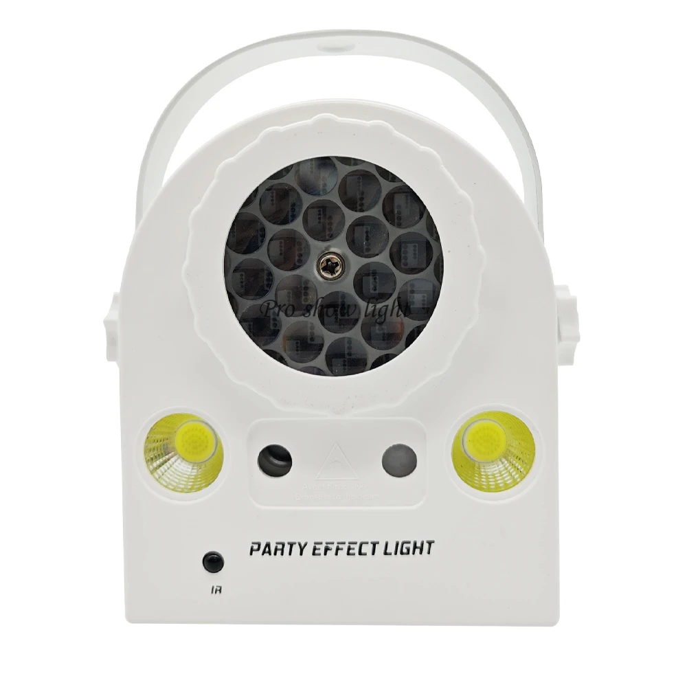 3IN1 Effect Pattern Party Light LED DJ Rave Strobe Light Sound Activated Lazer Light Projector Stage Dancing Light For Bar Disco