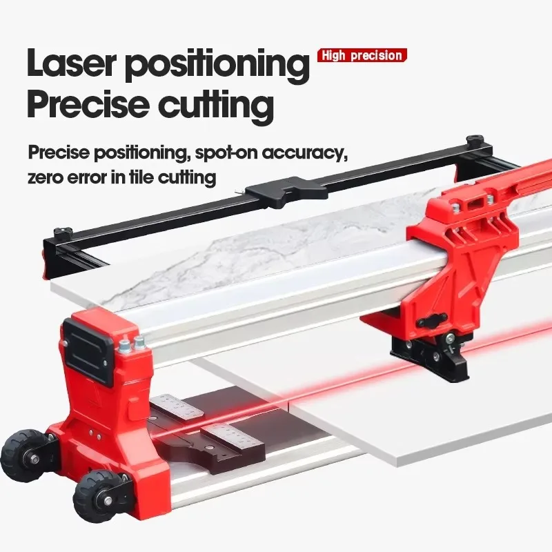 Aluminum Manual Tile Cutter 800 1000 1200mm High Precision Push Rail Cutter For Ceramic Floor Stoneware Scribing Cutting Tool