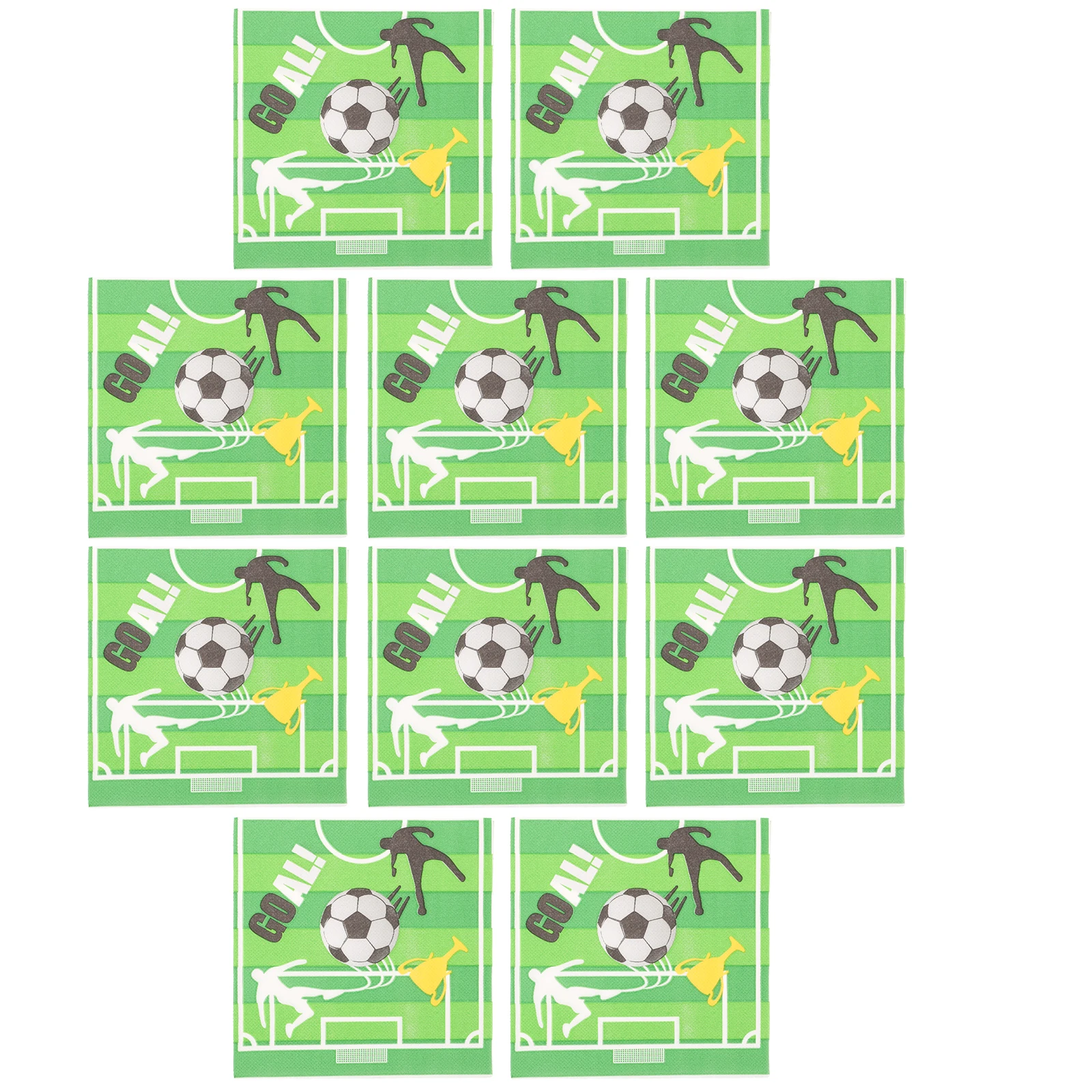 

40 Pcs Soccer Print Paper Napkins Cartoon Party Supplies Eco Tissue Wedding Baby Birthday Birthday Party Napkin Shower