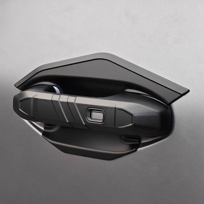 

For Chery Jetour Traveller T2 2023 2024 2025 ABS Glossy Black Door Handle Cover Door Bowl Frame Trims Car Styling Accessories
