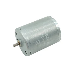 RK-370 DC 3V 5V 6V 9V 12V 12500RPM High Speed Mini 24mm Round Electric Motor Knurled Shaft DIY Hobby Toy Model