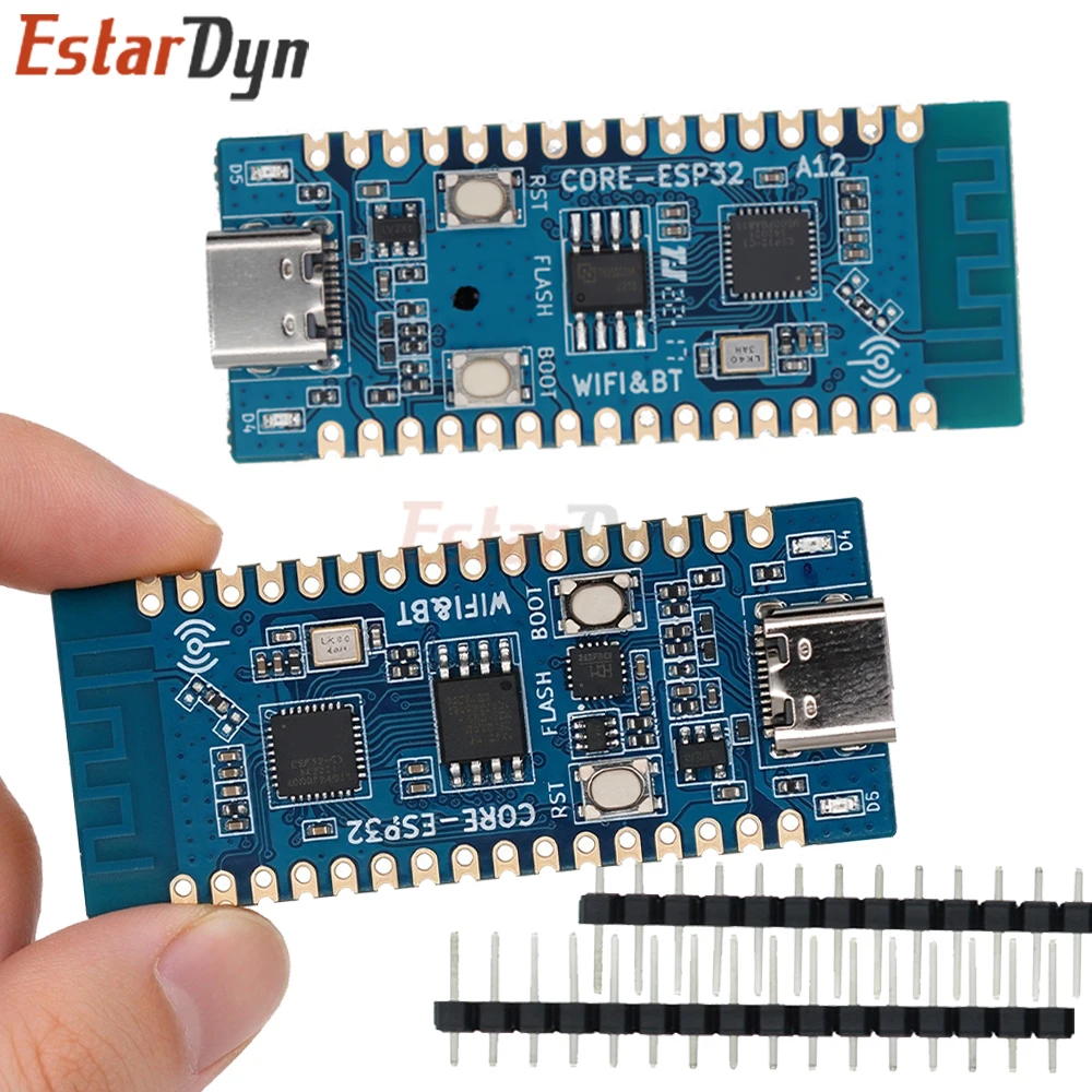 Estardyn ESP32 C3 Development Board ESP32 C3 CORE Board 32Pin Onboard 2.4G Antenna WiFi Bluetooth CH343P Support MicroPython