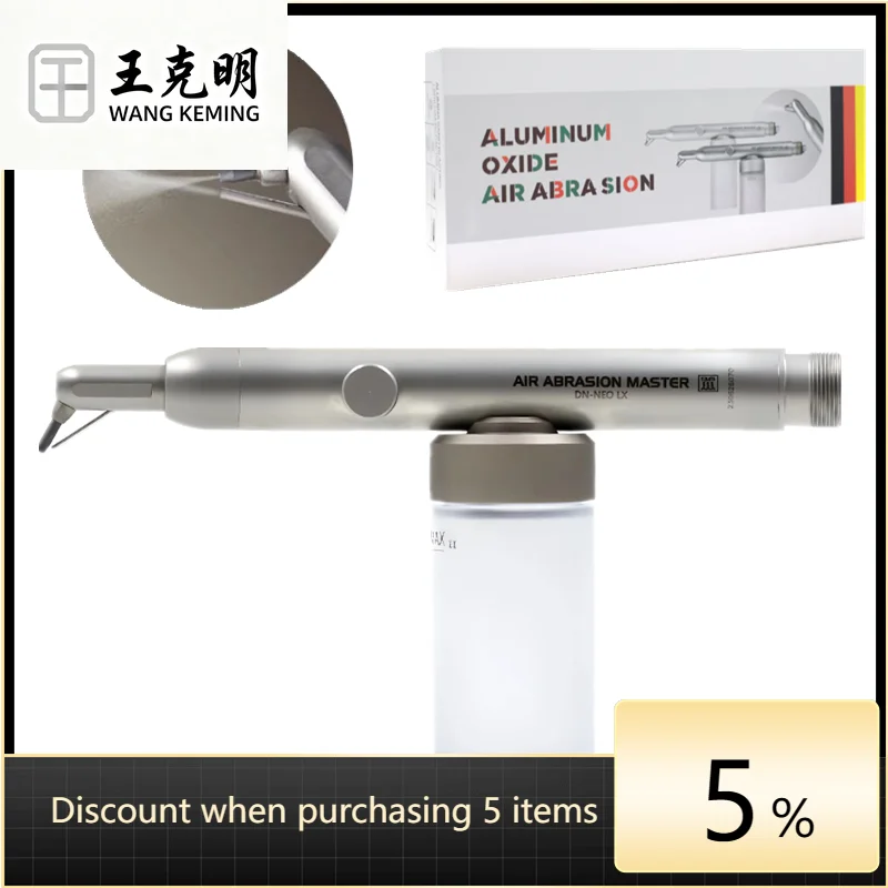 

den tal Aluminum Oxide Air Abrasion With Water Spray Intraoral Air Polishing Unit Microetcher Sandblasting Sandblaster