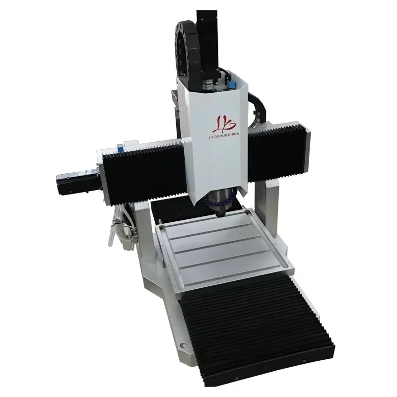 DIY LY 4040 Full Aviation Grade 6061 Aluminum Alloy CNC Engraving Machine 3 Axis 4 Axis 5 Axis 1.5KW 2.2KW Support Upgrade Stepp