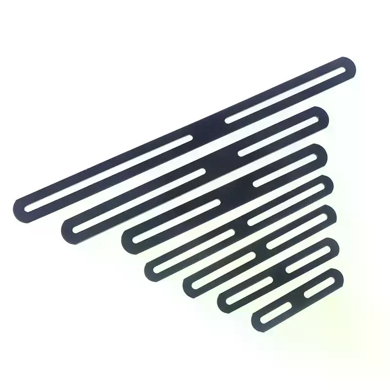 1Pcs Stainless Steel Straight Angle Bracket Black/Silver Thickened 180 Degree Flat Fixed Bracket Connector Furniture Holder