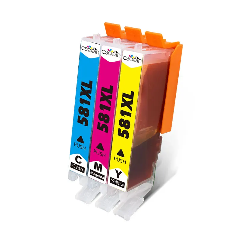 ตลับหมึก QSYRAINBOW 580 PGI CLI 581 XL XXL ใช้ได้กับเครื่องพิมพ์ Canon PIXMA TS705 TR7550 TR8550 TS6150 TS8150 9150 TS9155