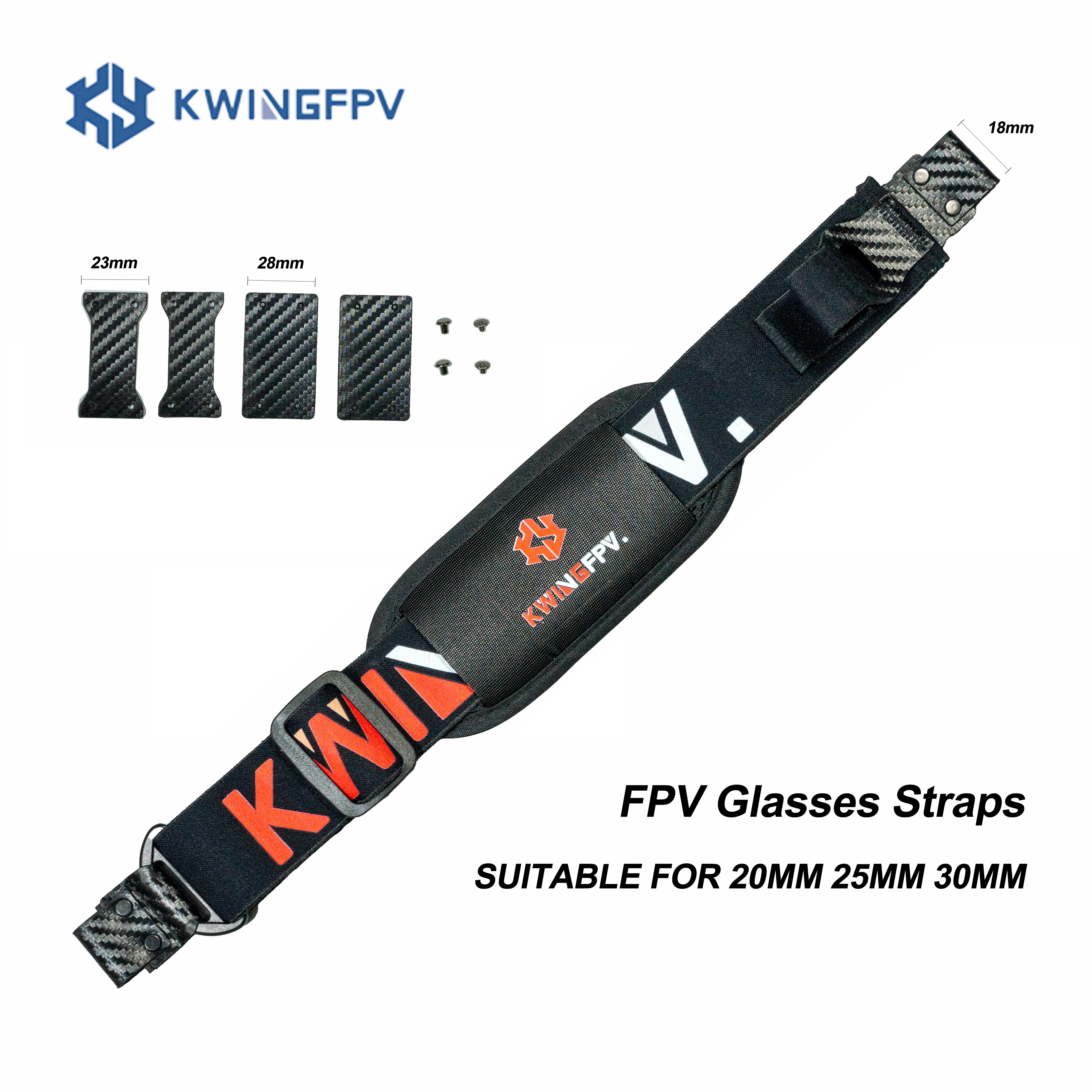 KWINGFPV Goggles Head Strap FPV Glasses Straps for DJI Goggles 2 /FPV Glasses V2 for DJI Avata DJI FPV Drone Accessories