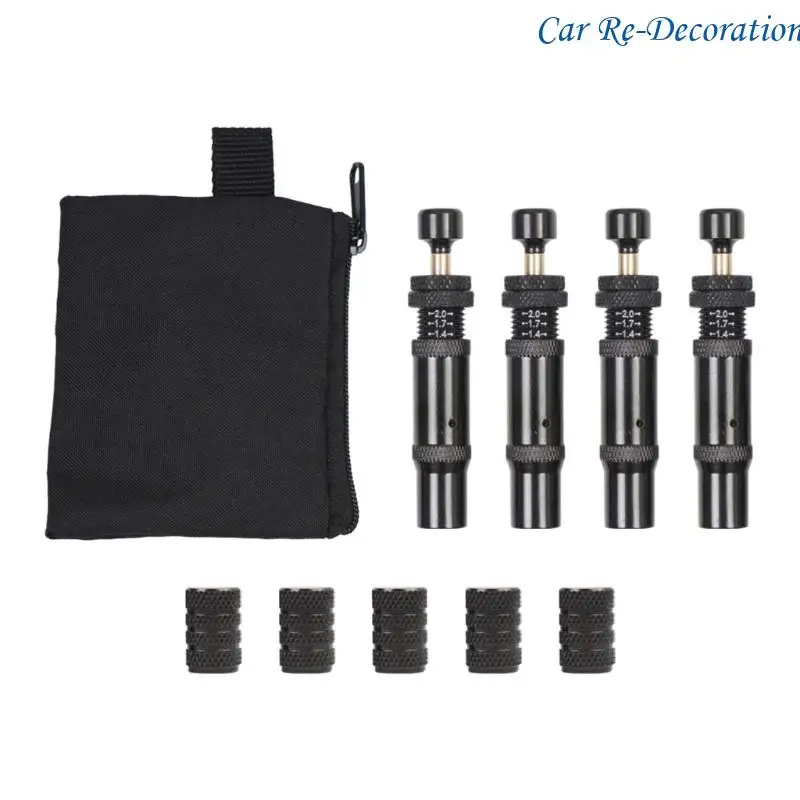 

R58D Professional Tyre Deflation Tool Set Screw On Design for Vehicles & Trucks