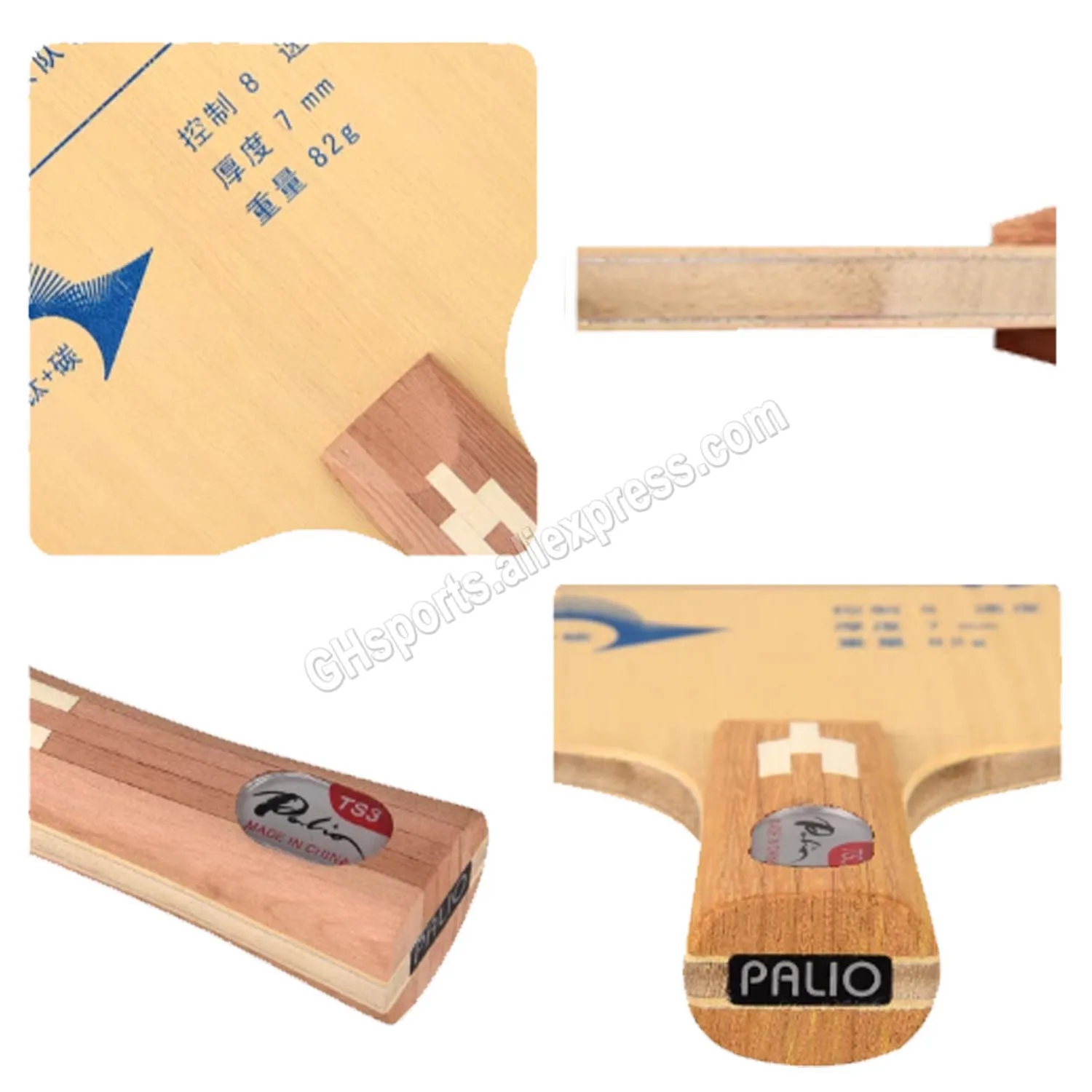 

Palio TS-3 TS3 table tennis blade carbon blade carbon and titanium blade fast attack with loop ping pong racket