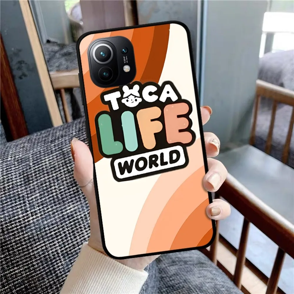 Funda de teléfono Toca Boca Toca Life World para Xiaomi Mi 5X 8 9 10 11 12 lite pro 10T PocoX3pro PocoM3 Note 10 pro lite