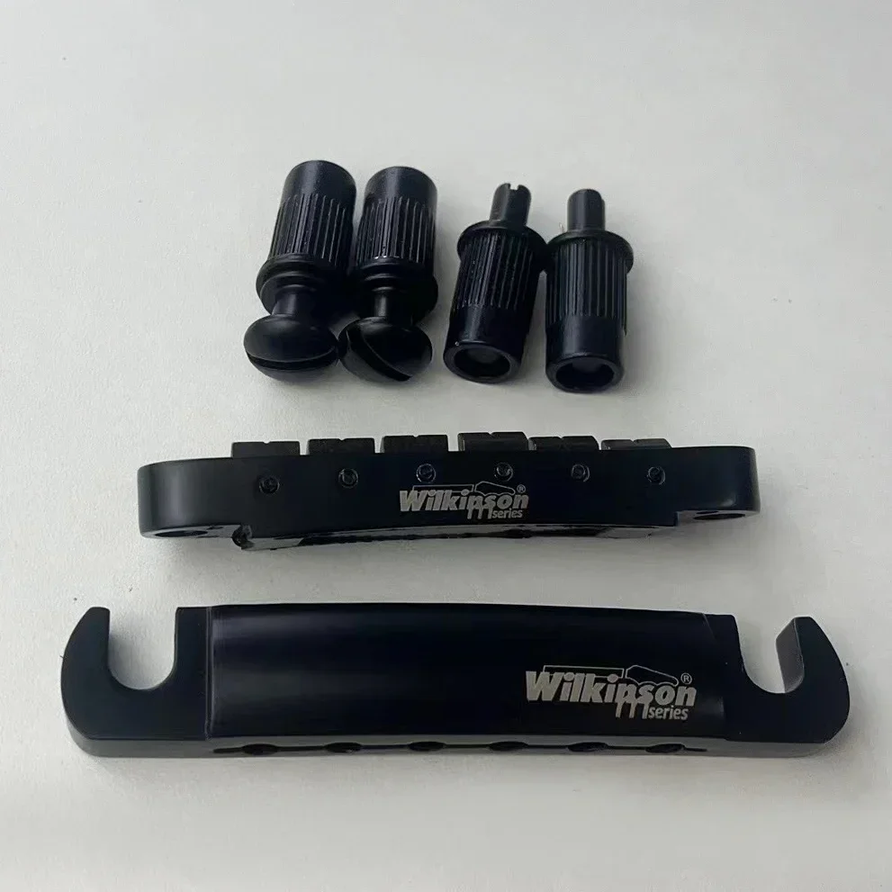 Beyond Music Shop Store-Wilkinson SG LP Electric Guitar Fixed Bridge Wilkinson Pull String Plate Code Black