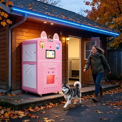 Automatic Dog Cat Washing Vending Machine Self Service Grooming Bath with Water Pressure Adjust for Pet Care Customize