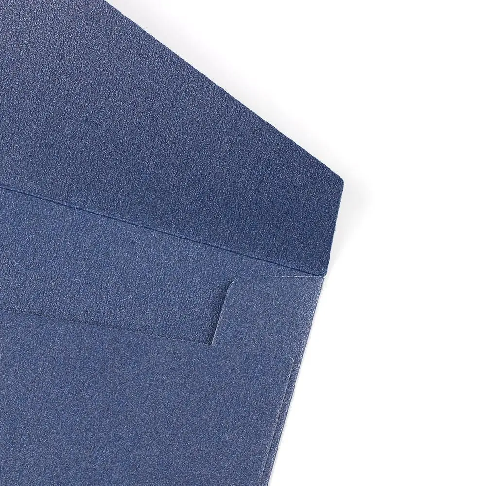 

10 Pcs/ Set Gift Multicolor Retro Creative Envelope Pearlescent Paper Envelop Greeting Card Bags Ribbon Mailer