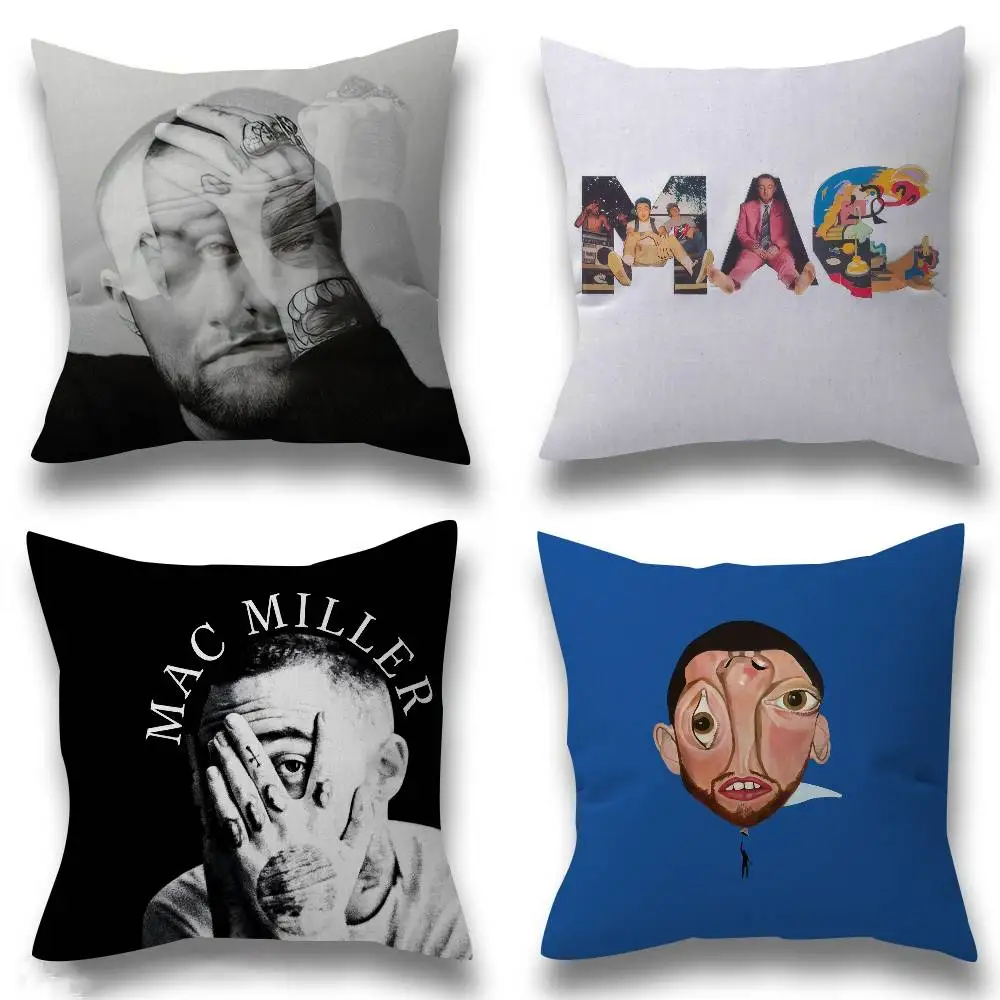 Singer Hot M-Mac Miller Kissenbezug, Design-Kissenbezug, Dekoration für den Urlaub
