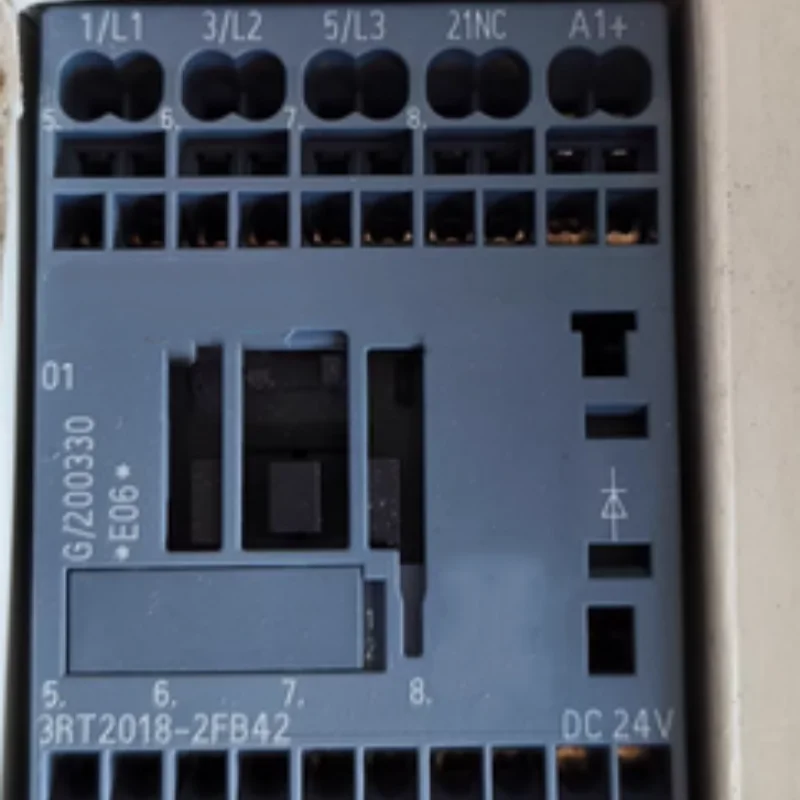 3RT2018-2FB42 Power Contactor AC-3 16A 7.5kW 24V DC 3 Pole 1NC Spring Terminal SIRIUS 3RT2 Industrial Motor Control