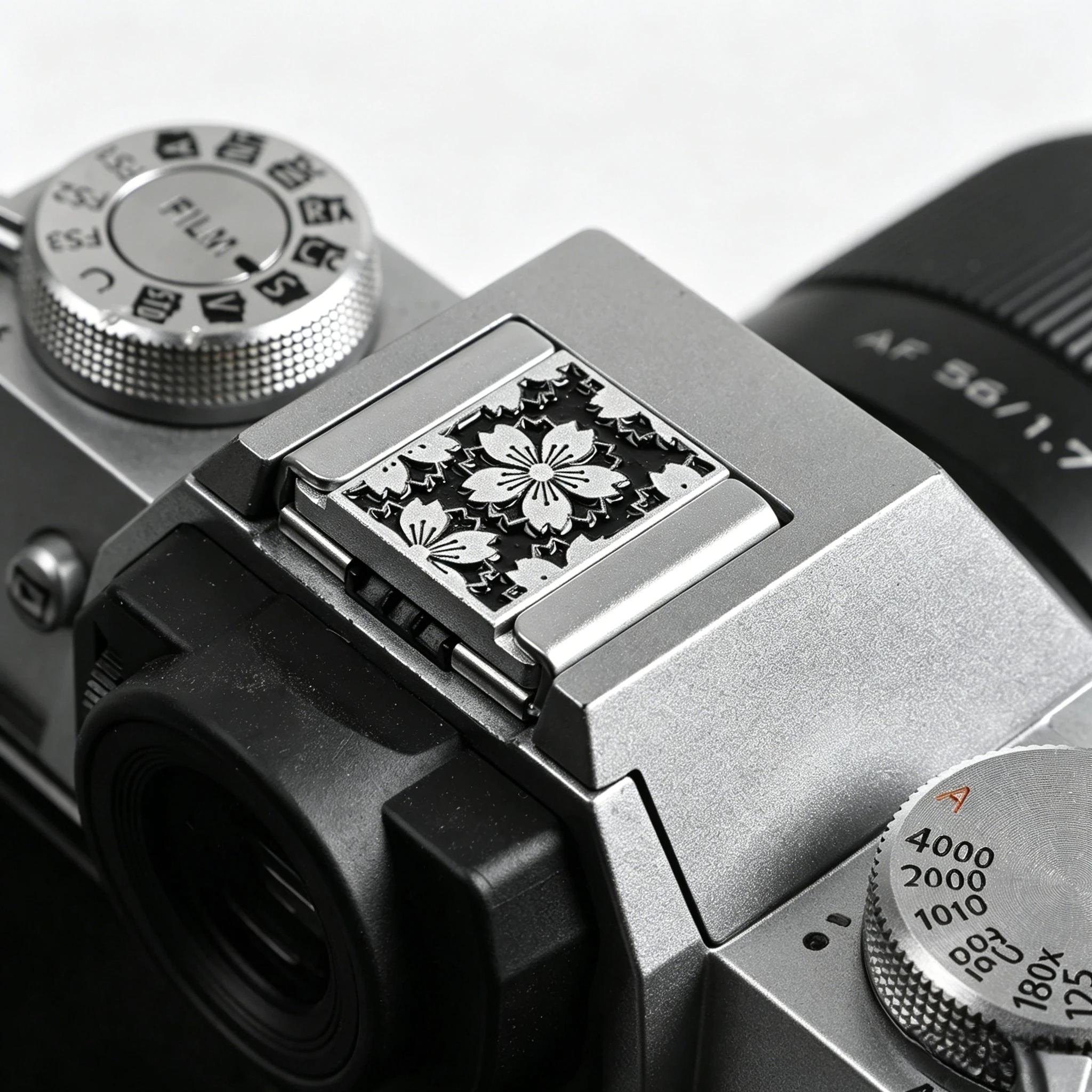 Sakura Metal Camera Hot Shoe Cover for Fujifilm Canon Nikon Olympus Dustproof Decorative Hot Shoe Cap