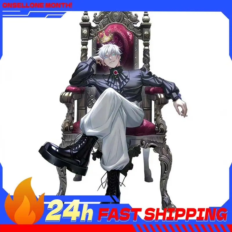 

3,93 дюйма Satoru Gojo Трон Фигурка Акриловая Подставка Коллекционная Касуен Аниме Периферийные устройства Gojo Стоящая Тарелка Настольные Украшения Игрушки