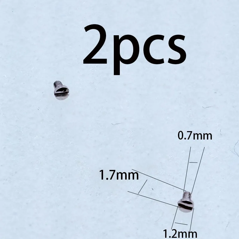2pcs Suitable for L.ongins watch back cover screw L4.209.4 quartz watch