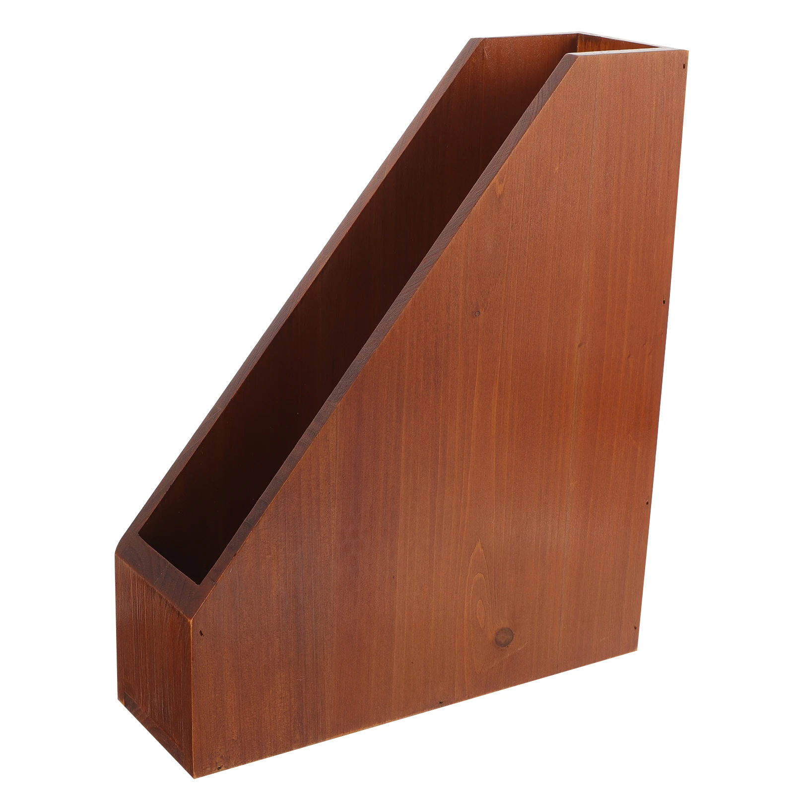 

Solid Wood Storage Box for Home Office Desktop Organization Large Capacity Wooden Boxes File Organizer Container