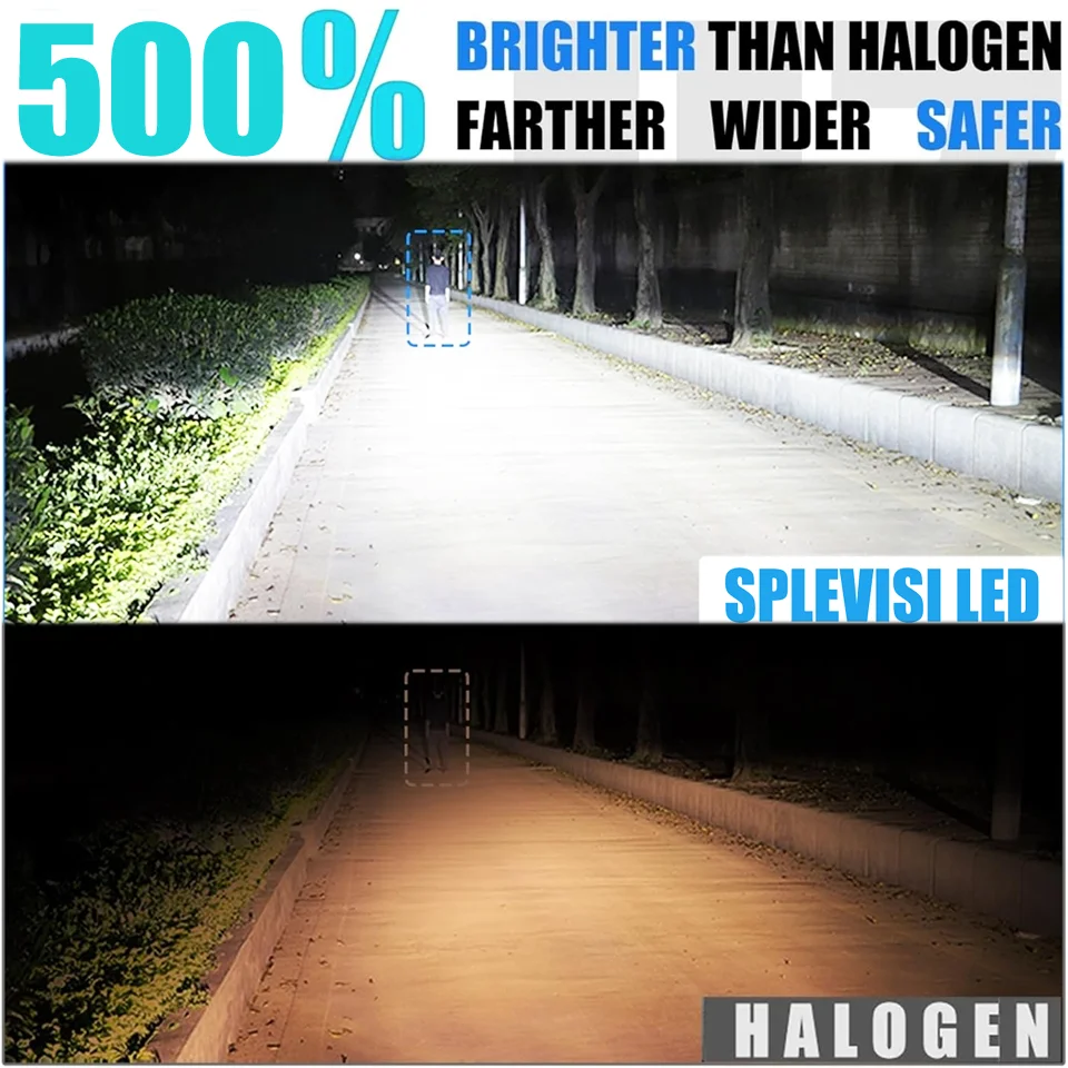 Phares LED haute puissance H15 360W, ampoules DRL 501, lumière latérale pour Land Rover Discovery Sport L550 2014 – 2021 2022 2023, 4 pièces