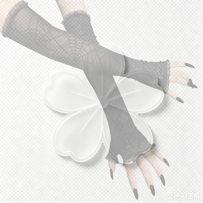 Spider Web Arm Sleeves Gloves Fancy Dress Up Halloween Costume Accessory Cosplay
