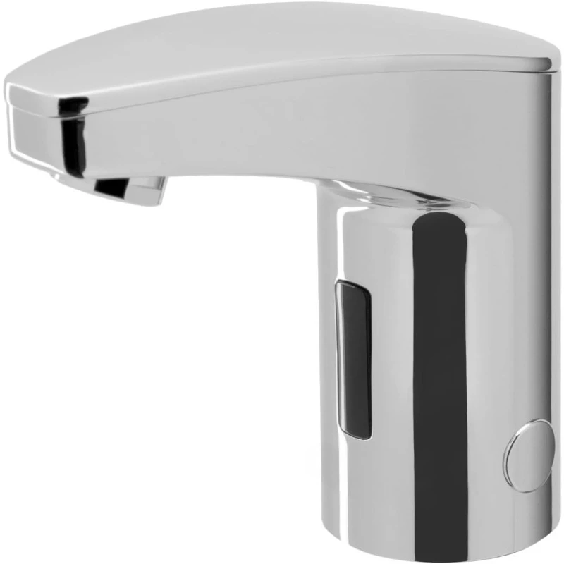 

EAF-350 Sensor Activated Touch-Free Faucet, Commercial Grade w/Mounting Hardware & Integrated Side Mixer - 0.5 GPM