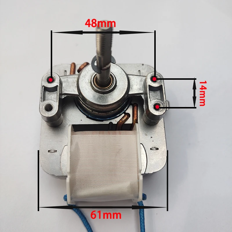 Air fryer YJ61-16/13/10 single phase cover pole asynchronous motor universal