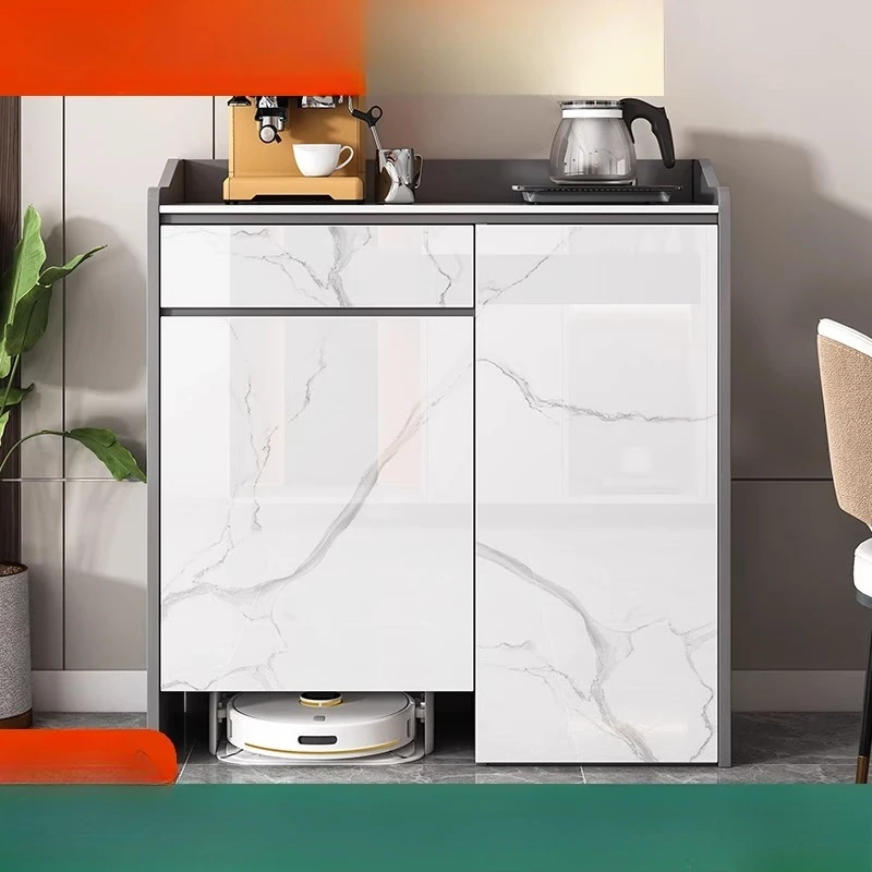 solid wood housekeeping cabinet multi-functional sweeping robot locker living room Narwal significant other storage cabinet