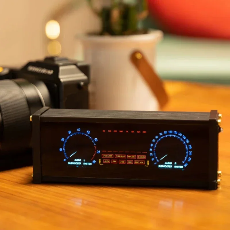 

VFD Screen Bluetooth Amplifier Audio Retro Electronic Fluorescent Screen Car Bluetooth Audio Display Screen BGD Audio Pickup