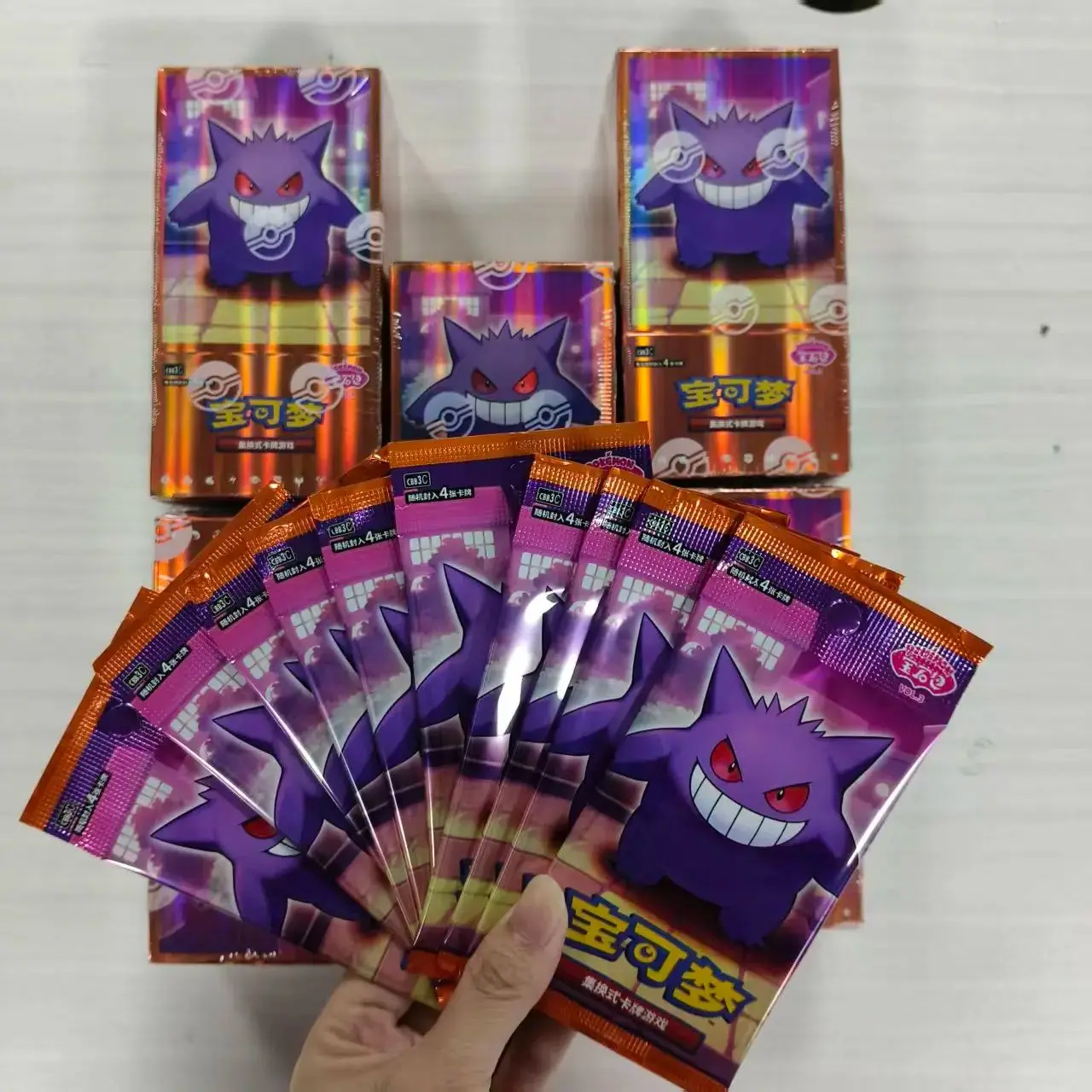 Authentic Pokemon Gem Pack Vol.3 Scarlet & Violet China Pokemon Trading Card Game (PTCG) Boxed Series Toy Collection