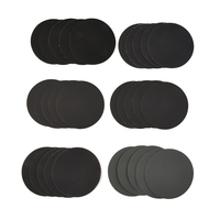 30Pcs 3inch 75mm Sanding Discs Wet Dry Sandpaper 320 400 600 800 1000 1500Grit Hook And Loop Circular Grinding Disc Sanding Tool
