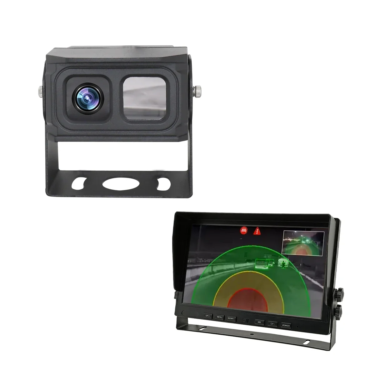 IP67 Waterproof Avoid obstacles vision system Driving imaging Thermal Infrared Auto car night vision thermal camera for trucks