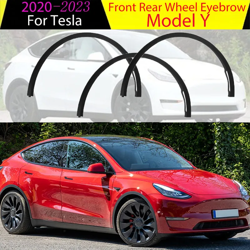 

Крылья для Tesla Model Y 2020-2023, переднее, заднее, левое и правое колесо, бровавое крыло, расклешенное крыло 1494185 1494186, брызговик для колес Molde