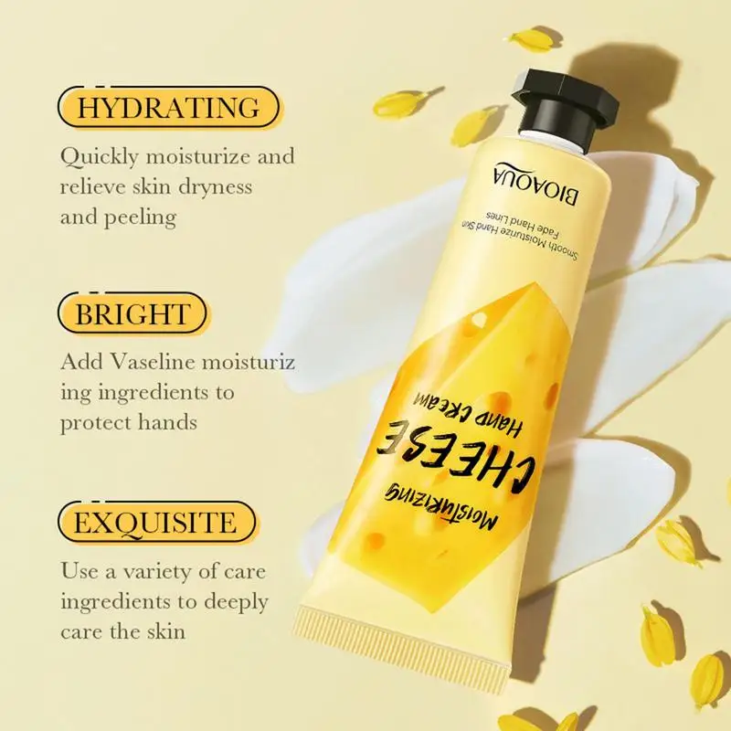 Cheese Cream Female Moisturizing Whitening Moisturizing Non-Greasy Autumn And Winter Cheese Hand Cream