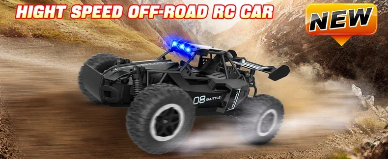 Oike 1:16 RC-Auto Ferngesteuertes Auto Funk-Buggy Truck Drift-Rennwagen Kletter-Offroad-Fahrzeug Outdoor-Spielzeug für Jungen und Kinder – Detail 24