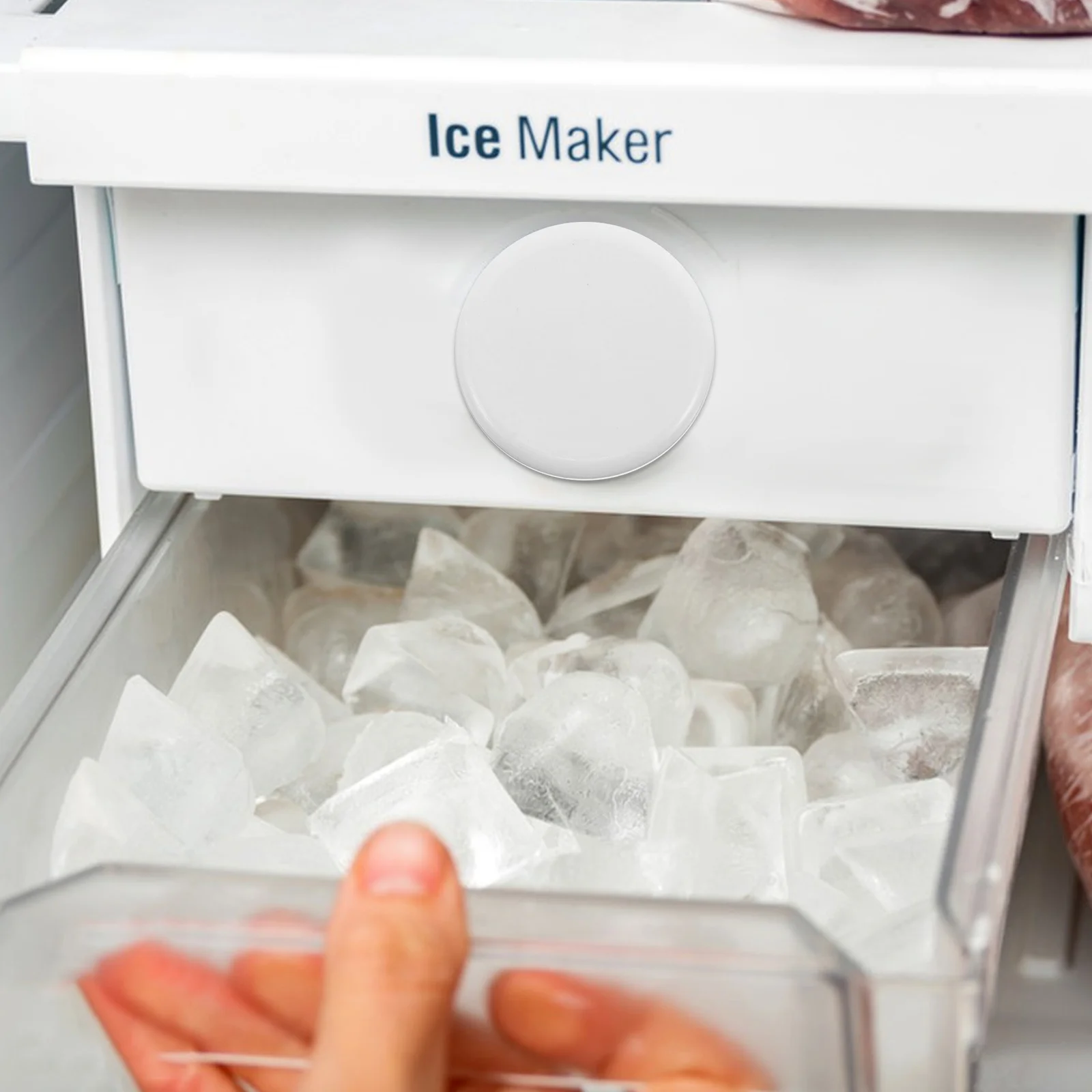 

4Pcs Refrigerator Temperature Control Knob Cap White Replacement Part for Freezer Fridge Thermostat Adjustment Smooth Rotational