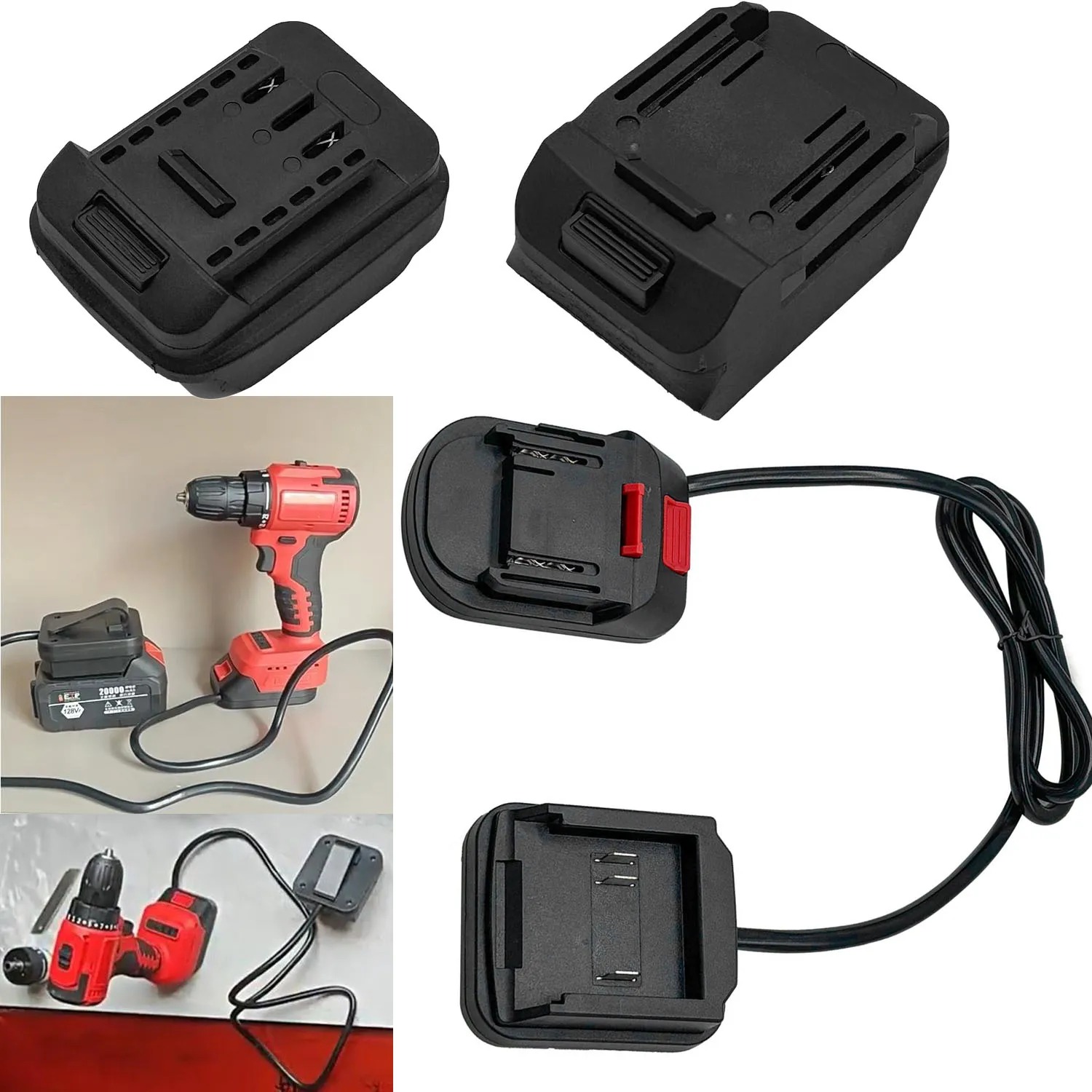 

18V Battery Adapter Solution for BL1830 BL1840 BL1850 Works with For dayi For A3 2106 for External Device Powering