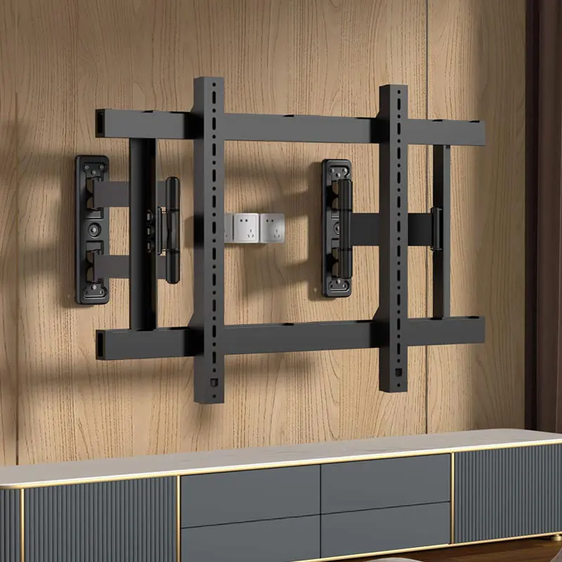 

TV Wall Mount Bracket for 37-100 Inch 85 86 95 Inch Ultrathin TV Full Motion TV Frame Swivel Tilt Articulating 6 Arms DY834