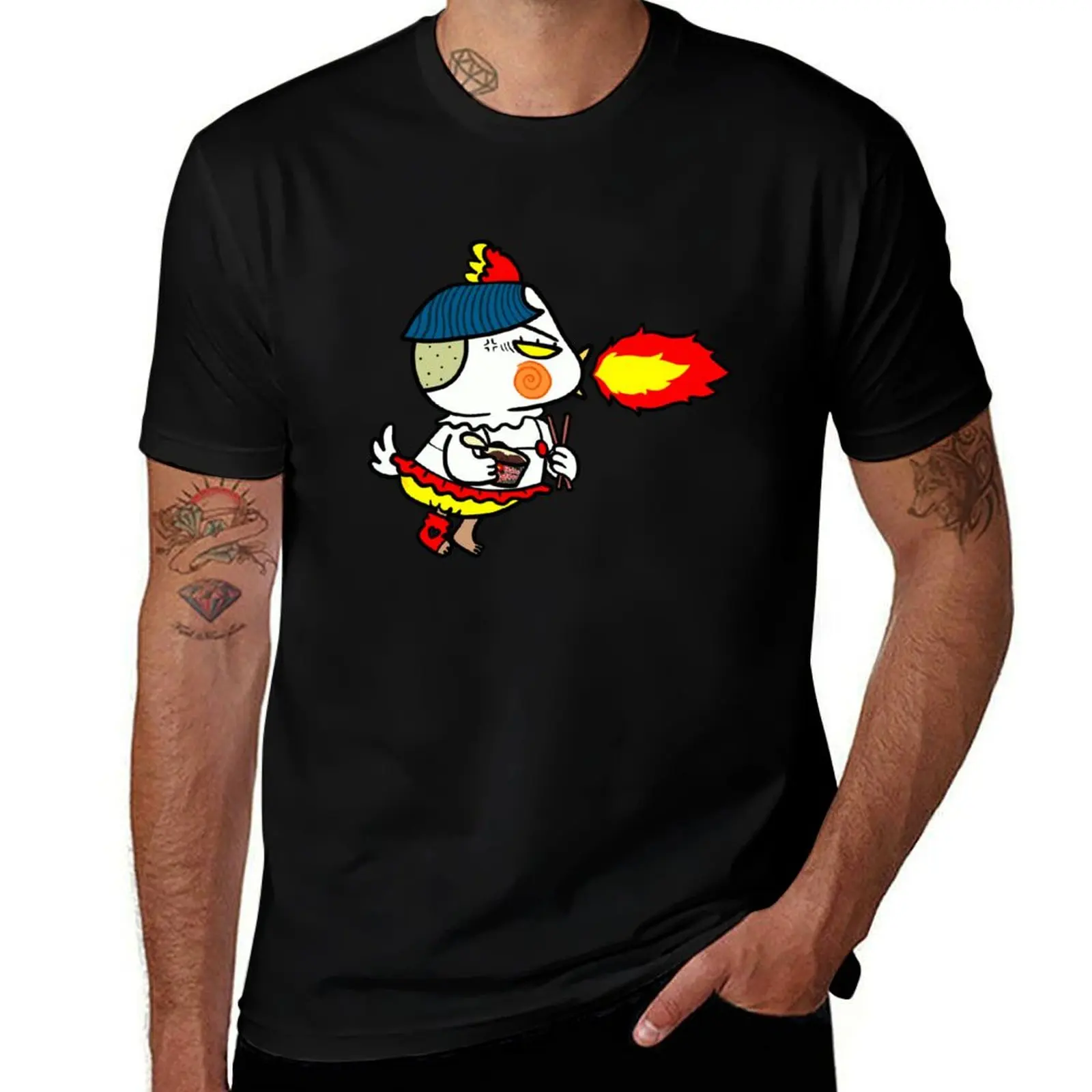 

cotton pack cotton pack T-Shirt t Spicy t shirts shirts Hot shirt t white for for man Extra pack Chicken man