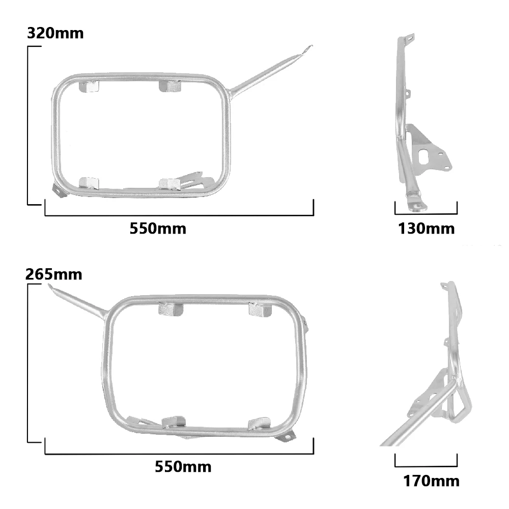 Motorcycle Luggage Rack For BMW G310GS G310 GS G 310 GS 2017-2021 2022 2023 Pannier Rear Carrier Shelf Support Holder Bracket