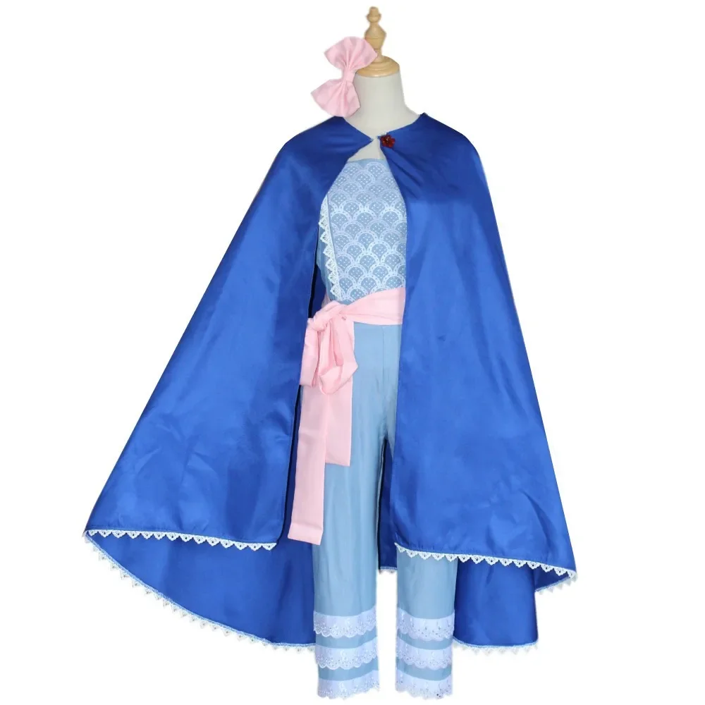 Juguetes de anime - Disfraz de personaje de juego de rol, disfraz de pastora, pantalones y top para bebé, uniforme de fiesta de Halloween para mujer