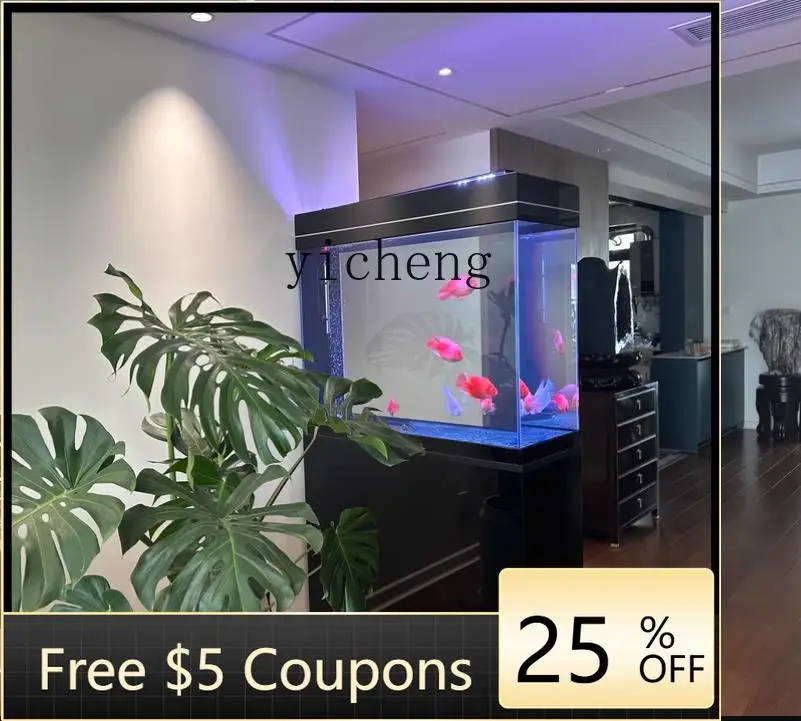 

AA Smart Integrated Cabinet Aquarium Large Glass Tank New Model Ecological Bottom Filter Ancient Method