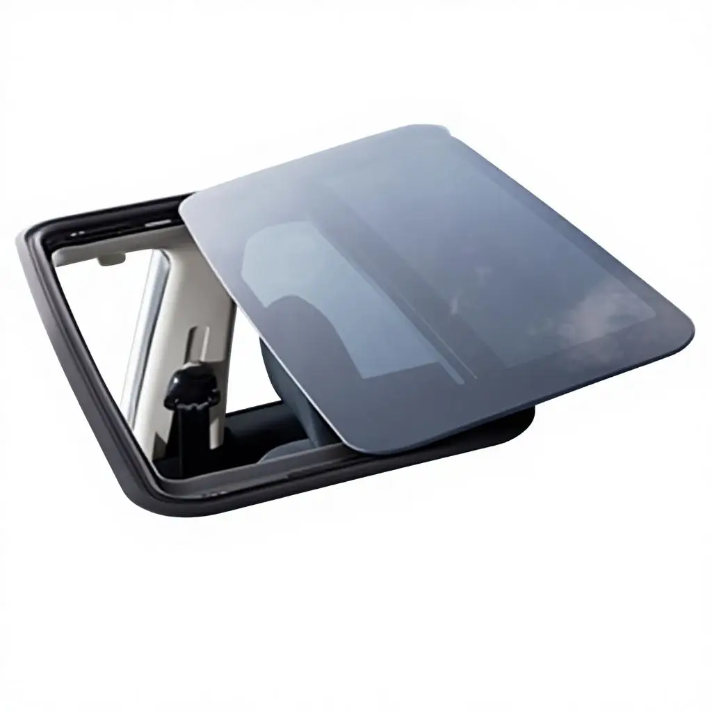 OE Wholesale Factory Price Auto Parts Size 860*495mm Aftermarket Electric Universal SC300 Sunroof Glass Assembly PVC 1