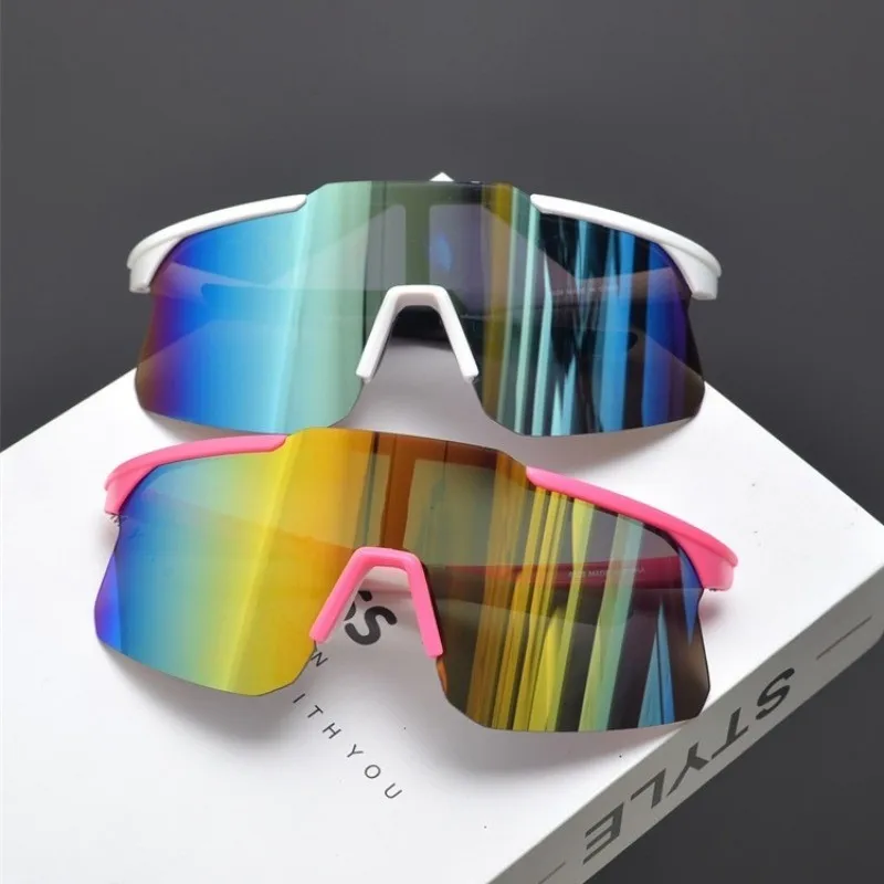 2 uds nuevas gafas de sol para ciclismo al aire libre hombres gafas para conducir en carretera deportes escalada de montaña mujeres bicicleta ciclismo gafas UV400
