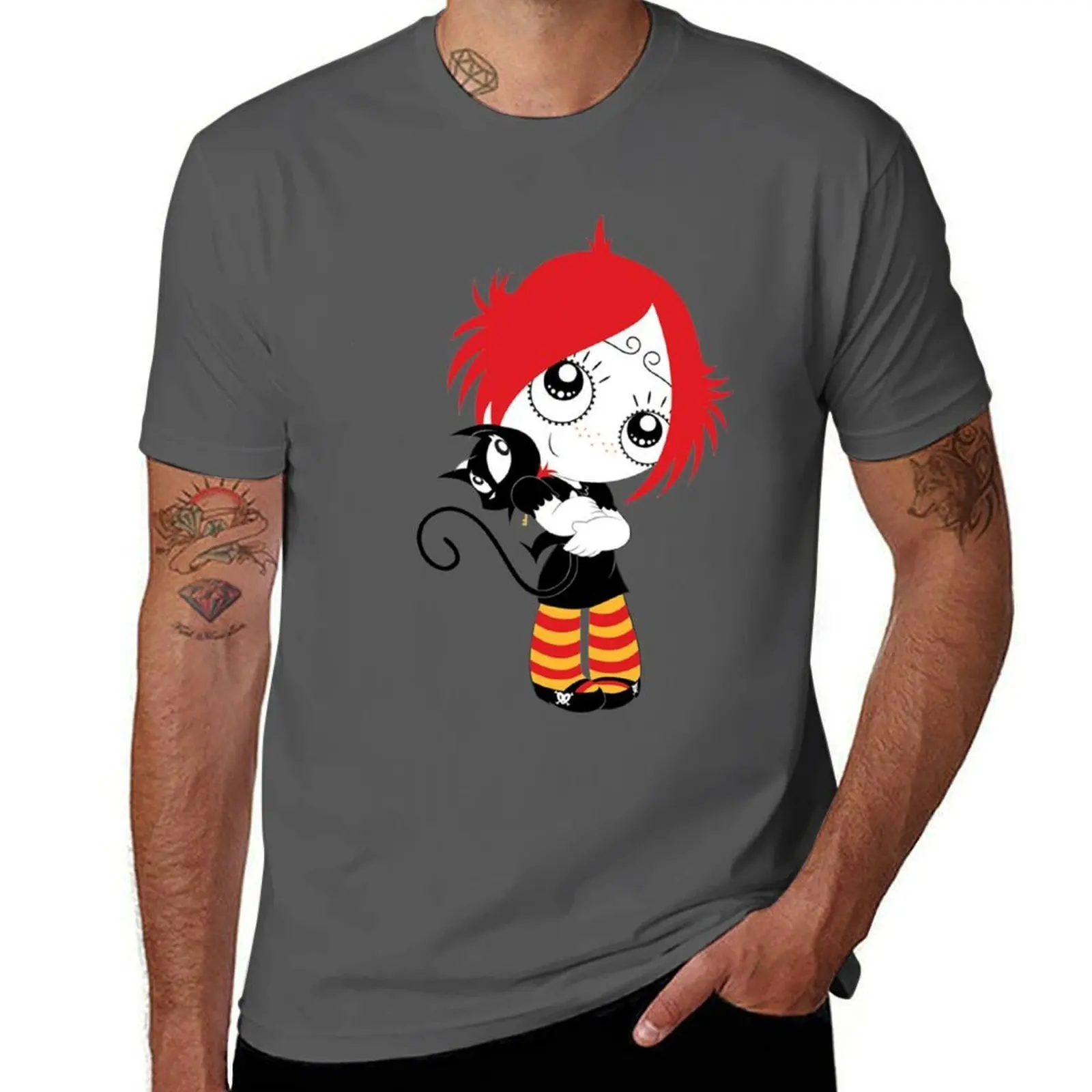

Ruby Gloom And D T-Shirt black cotton t-shirt plain for man package t shirts for man graphic tees T-Shirt