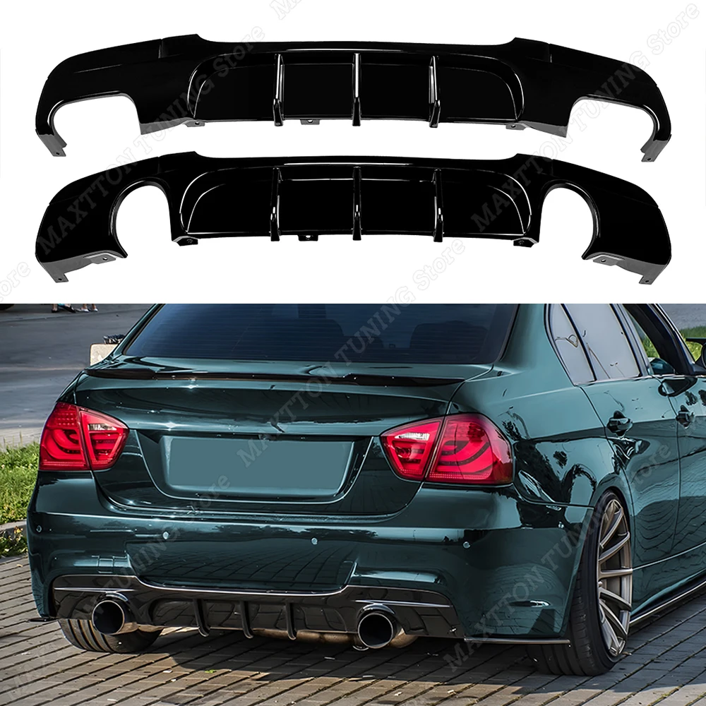 

Задний бампер, сплиттер, спойлер для BMW 3 серии E90 E91 M Sport 2005-2012 MP Style, задний диффузор, защита автомобиля, запасная часть