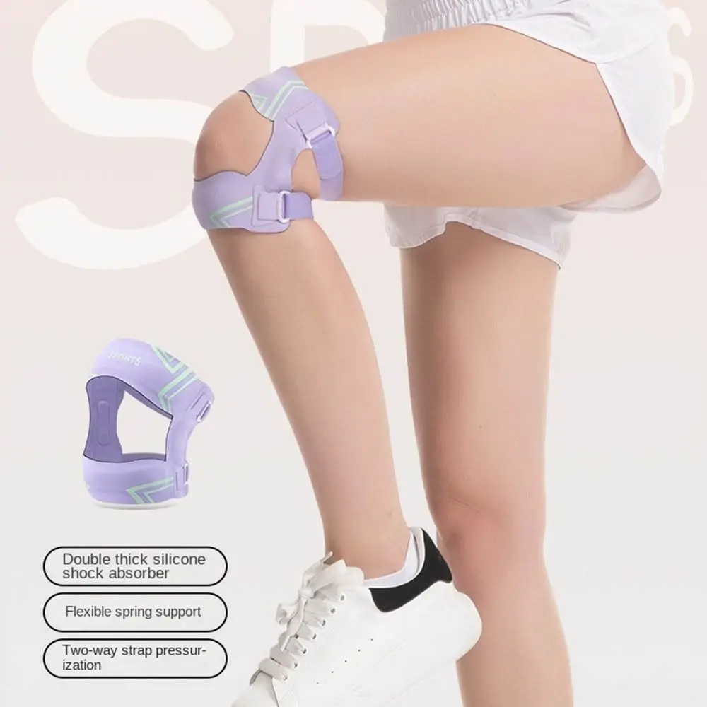 

Adjustable Knee Brace Shock Absorption Protection Knee Patella Support High Elastic Non Slip Knee Protection Booste Fitness