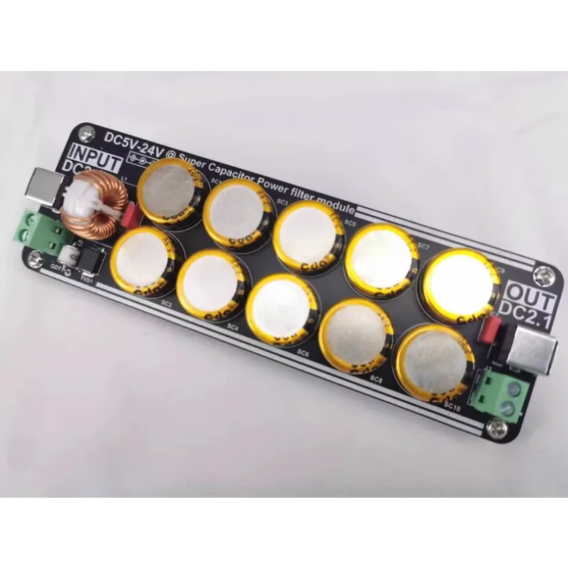 NVARCHER 5V-24V 슈퍼커패시터 필터 보드